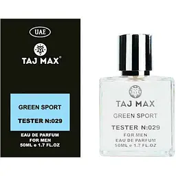 Парфумована вода для чоловіків TAJ MAX 50мл ТЕСТЕР №029 Lacoste Essential Sport Blue Pour Homme