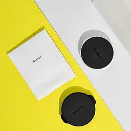 Тримач в машину Baseus Small Ears Series Magnetic Suction Bracket Flat Type срібний (16108) - мініатюра 6