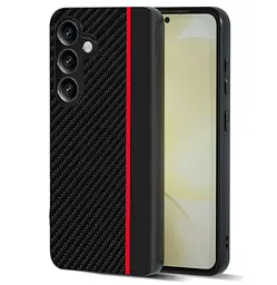 Чохол накладка Primolux CFC для Samsung Galaxy S24 Plus (SMS926) Black&Red - мініатюра 3