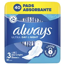 Гігієнічні прокладки Always Ultra Day&Night (Розмір 3) 40 шт. - мініатюра 2