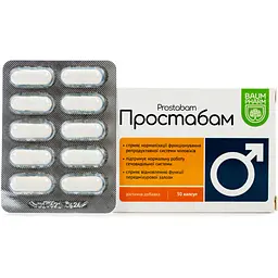 Добавка Baum Pharm Простабам 30 капсул - мініатюра 2