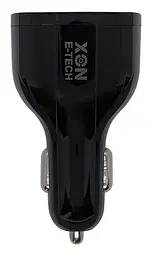 Автомобільний зарядний пристрій XON UniLink Type-C 15W (PD15) + QC3.0 + 5V/3.1A Black (CU2A1C30QB 3425) - мініатюра 6