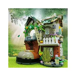 Конструктор LOZ mini Хижина гномів без фігурок (1226) - мініатюра 4