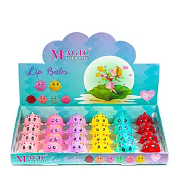 Бальзам для губ Your Magic Life Lip Balm Рибка кругла LS 814 (6 шт. в асортименті)