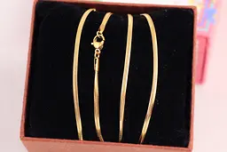 Цепь Xuping Jewelry снейк 45 см 2,5 мм золотистая