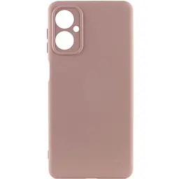 Чохол Silicone Cover Lakshmi Full Camera (AA) для Motorola Moto G55 5G Рожевий / Pink Sand