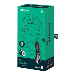 Вібратор Satisfyer Hot Passion 18 см чорний - мініатюра 5
