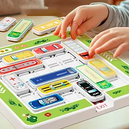Портативна інтерактивна гра-лабіринт Epik SHT KJ131-3 Move Car Parking Colorful - мініатюра 3