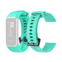 Силіконовий ремінець Primo для фітнес браслета Huawei Band 4 (ADS-B29) Mint - мініатюра 2