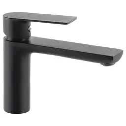 Змішувач для умивальника Haiba Alex 001 Long black HB3922 Чорний матовий