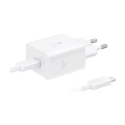Зарядний пристрій Samsung USB-C 45W + cable USB-C to USB-C white (EP-T4511XWEGEU)