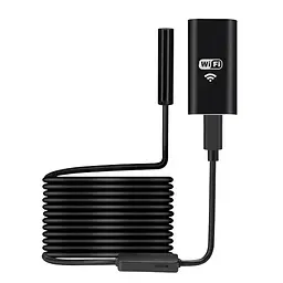 Ендоскоп для смартфона wifi бездротовий Kerui YPC99-2 метра, м'який кабель, 8 мм діаметр (100809)