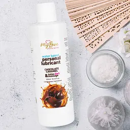 Лубрикант та масажний гель MyLove Aroma Series Chocolate Caramel 300 мл - мініатюра 3