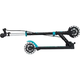 Самокат Globber Flow Element Junior Lights 50 кг чорно-бірюзовий (729-105) - мініатюра 6
