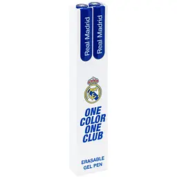 Ручка гелева Kite Real Madrid Пиши-стирай 2 шт. у пеналі RL синя (RL26-069) - мініатюра 4