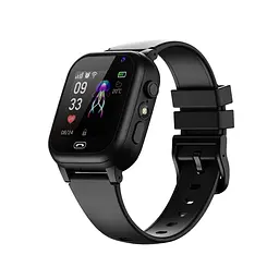 Наручний смарт-годинник дитячі Q15 з функцією дзвінка, 4G і GPS Black (16417)