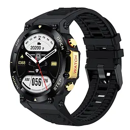 Чоловічий наручний годинник Titan Black-Gold 35 мм. Modfit acs0029731