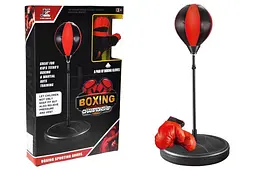 Боксерський набір YC856L1 зі стійкою в коробці р.56x9, 8x35 см YG Toys