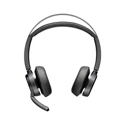 Навушники Poly Voyager Focus 2 MS Stereo USB-C + USB-C/A Adapter + Charging Stand Black (9T9J6AA) - мініатюра 2