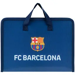 Папка-портфель Kite FC Barcelona на блискавці A4 (BC25-202)