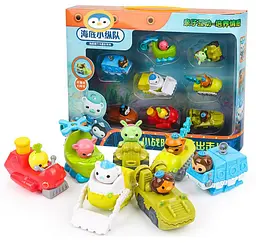 Іграшки Октонавти (OCTONAUTS) у подарунковій коробці, 8 шт