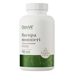 Натуральна добавка OstroVit Vege Bacopa Monnieri, 90 вегакапсул - Термін 04.26