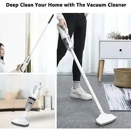 Ручний пилосос Grikey Home Cleaner 3 бездротовий 2 в 1 для дому з підсвічуванням 170W Білий (GK489) - мініатюра 6