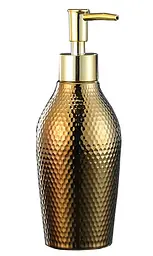 Набір аксесуарів для ванної кімнати Rea gold HOM-01108, Золотий - мініатюра 2
