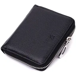 Відмінний жіночий гаманець з натуральної шкіри ST Leather 22449 чорний - мініатюра 5