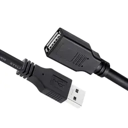Дата кабель USB 2.0 AM/AF 1.8m black ColorWay (CW-CBUF076-BK)