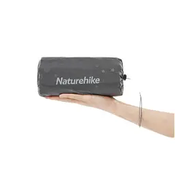 Матрац надувний надлегкий Naturehike CNH22DZ018, овальний, із мішком для надування, 168 см, зелений - мініатюра 5
