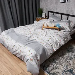 Підковдра Moon&Star Бязь Gold Люкс Romantic Bloom King Size 220x240 см - мініатюра 3