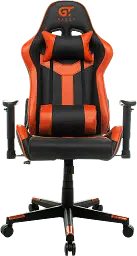 Геймерське крісло GT Racer чорне з помаранчевим (X-2527 Black/Orange) - мініатюра 3