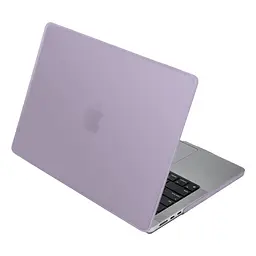 Чохол-накладка для MacBook Air 15,3 M5/M4/M3/M2, фіолетовий, Air Shell, пластиковий захисний аксесуар для ноутбука, протиударний, з вентиляцією та доступом до портів, ArmorStandart (ARM80466)