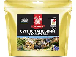 Суп Іспанський СТО ПУДІВ 21г з томатами, zip пакет