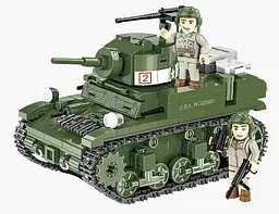Конструктор дитячий танк M3 Stuart COBI 3129 - мініатюра 2