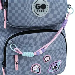 Рюкзак GoPack Education 120M-2 Pixel Mood Сірий (GO26-120M-2) - мініатюра 17