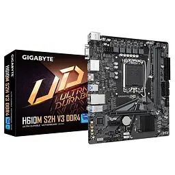 Материнська плата Gigabyte H610M S2H V3 DDR4 (H610M S2H V3 DDR4) (Socket 1700, Intel H610, Micro-ATX) - мініатюра 4