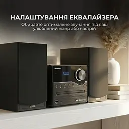 Музичний центр Sharp XL-B517D(BK) Black - мініатюра 8