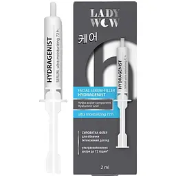 Сироватка-філер для обличчя Lady Wow Hydragenist Serum, 2 мл - мініатюра 2