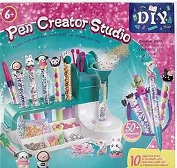 Набір для створення ручок для дівчаток DIY Pen Creator Studio 50 аксесуарів - мініатюра 2