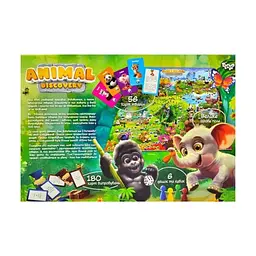 Настільна гра Danko Toys Animal Discovery, українська (G-AD-01-01U) - мініатюра 5