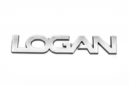 Емблема напис для Renault LOGAN на скотчі Хром 147х26 мм ПХ 172.63 - мініатюра 2