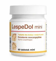 Вітамінно-мінеральна добавка Dolfos LespeDol Mini для собак та котів 60 табл (ціна за 1табл)