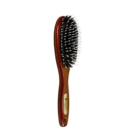 Щітка для волосся Salon Professional масажна дерев'яна 7697 CLB