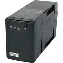 Джерело безперебійного живлення PowerCom BNT-800AP Schuko Black, 800 ВА, 480 Вт, лінійно-інтерактивний, AVR, 1 розетка (Schuko)