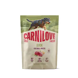 Сухий корм для собак малих порід Carnilove True Fresh Duck Small Breed суперпреміум качка 1.5 кг