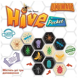 Настільна гра Ігромаг Вулик: Кишеньковий (Hive: Pocket) (укр.) (21196_2)