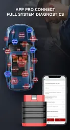 Універсальний автосканер Мультимарочний OBD2 Thinkcar ThinkDiag Mini Професійний діагностичний автомобільний сканер ОБД2, EOBD, ELM327 (19804) - мініатюра 5