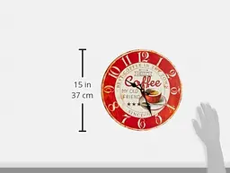 Годинник настінний TFA Vintage Coffee 60304512 - мініатюра 5
